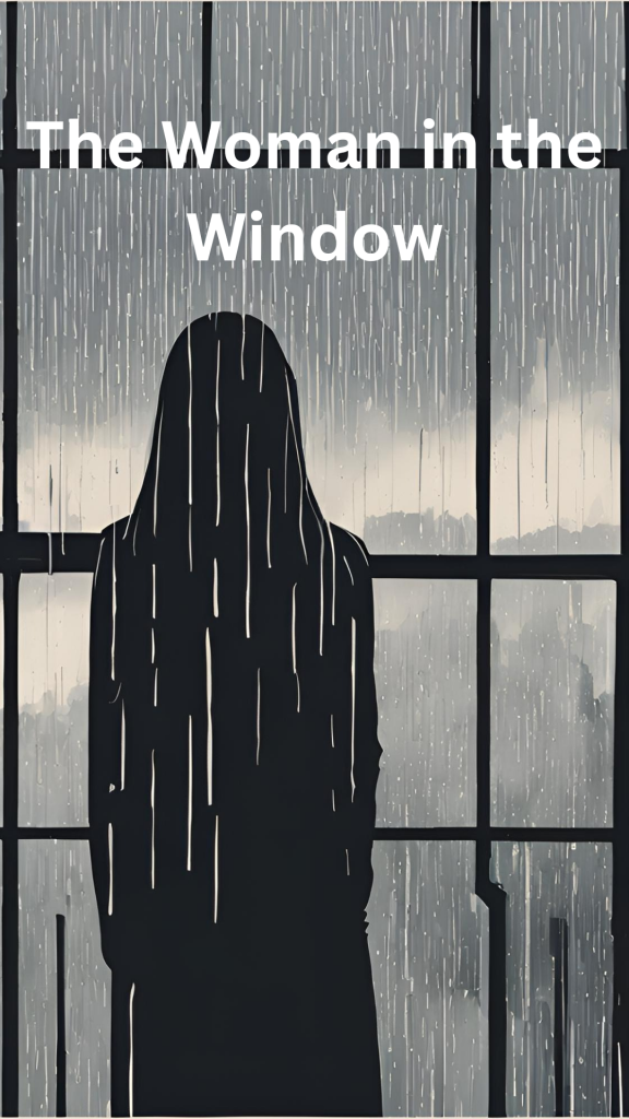 Woman standing by the window at rainy night blog post Akshata Shanbhag